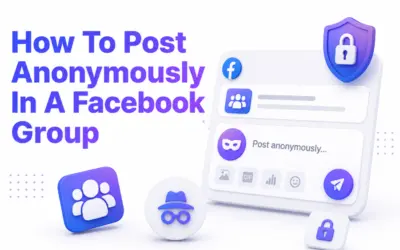 How to Post Anonymously in a Facebook Group Guide